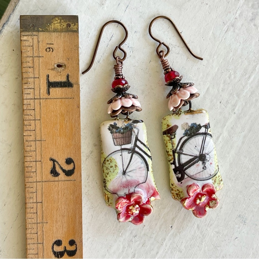 ARTISAN Earrings “Joy Ride” - Dangles - Picture 9 of 11